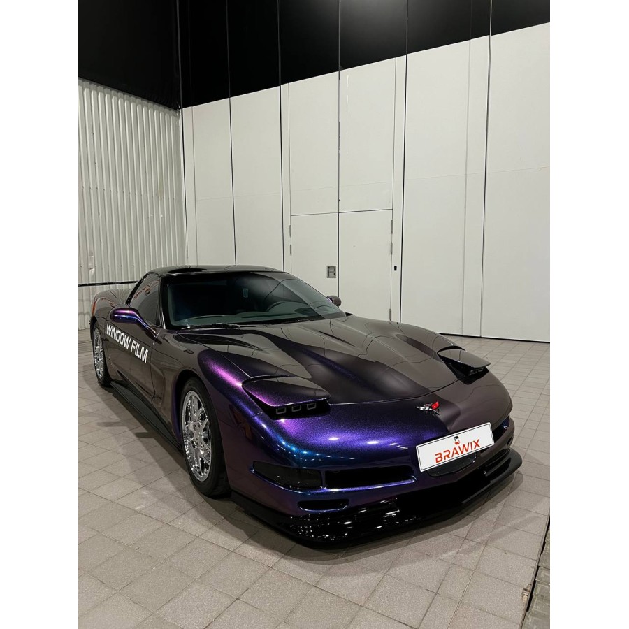 Антигравійна плівка для авто: BRAWIX Color PPF (Bluestone Mauve: Number 074) - 1.52 x 16 м/п