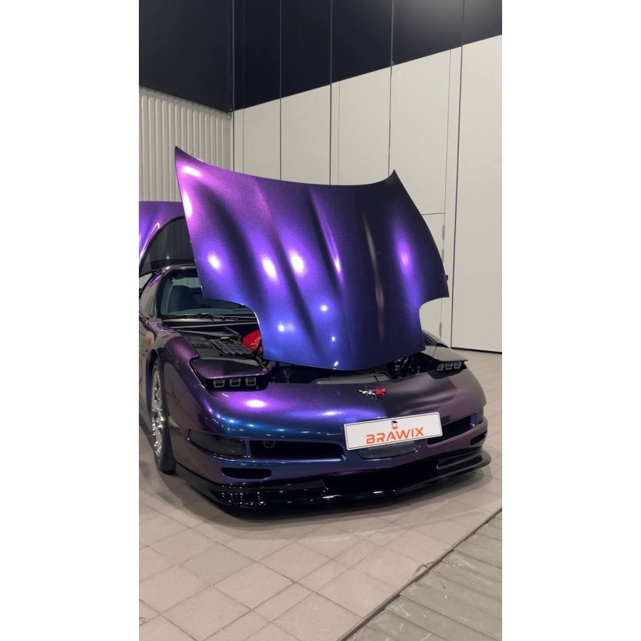 Антигравійна плівка для авто: BRAWIX Color PPF (Bluestone Mauve: Number 074) - 1.52 x 16 м/п