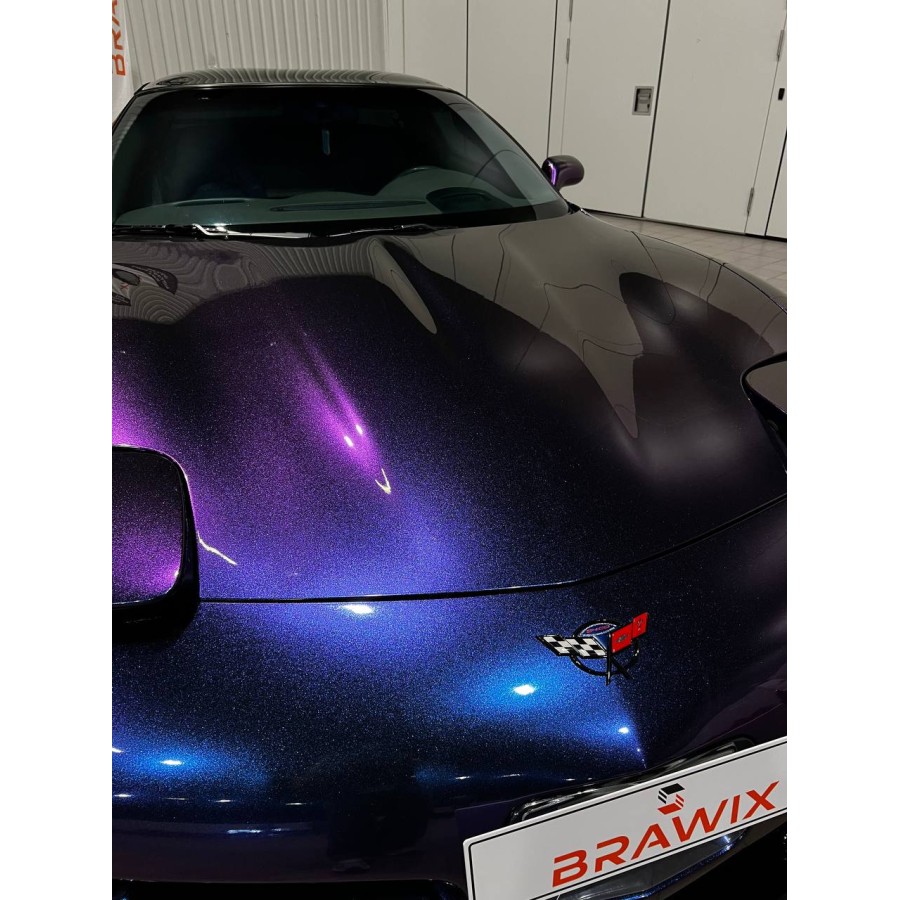 Антигравійна плівка для авто: BRAWIX Color PPF (Bluestone Mauve: Number 074) - 1.52 x 16 м/п