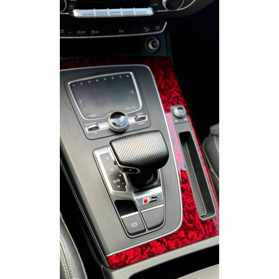 Антигравійна плівка для авто: BRAWIX Color PPF (Forged Carbon Red: Number 079) - 1.52 x 16 м/п