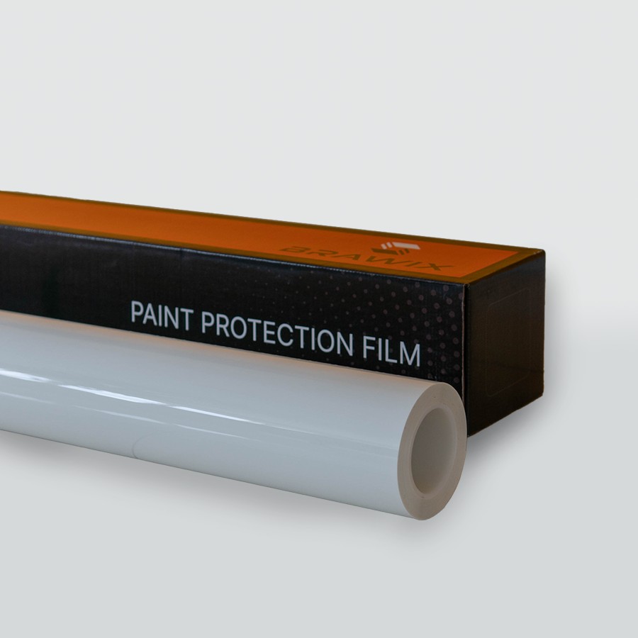 Антигравійна плівка для авто: BRAWIX Color PPF (Pure White: Number 078) - 1.52 x 16 м/п