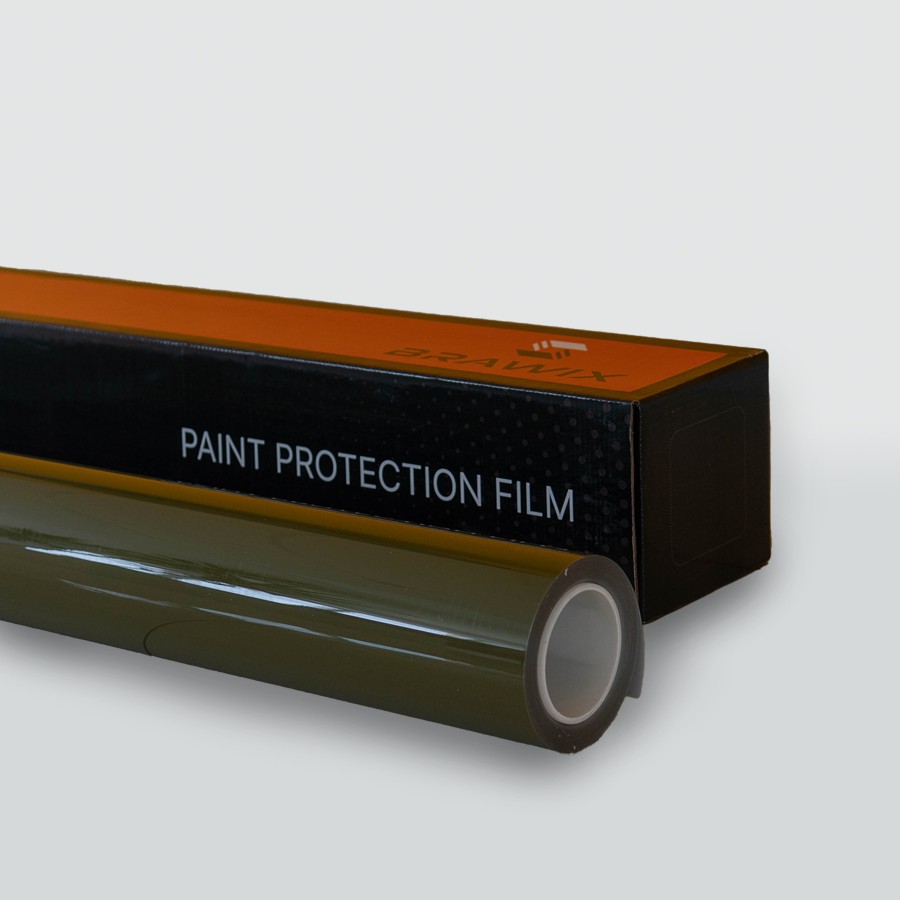 Антигравійна плівка для авто: BRAWIX Color PPF (Urban Green: Number 077) - 1.52 x 16 м/п