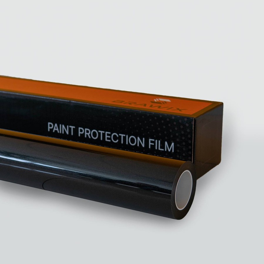 Антигравійна плівка для авто: BRAWIX Color PPF (Iron Oxide Black: Number 041) - 1.52 x 16 м/п