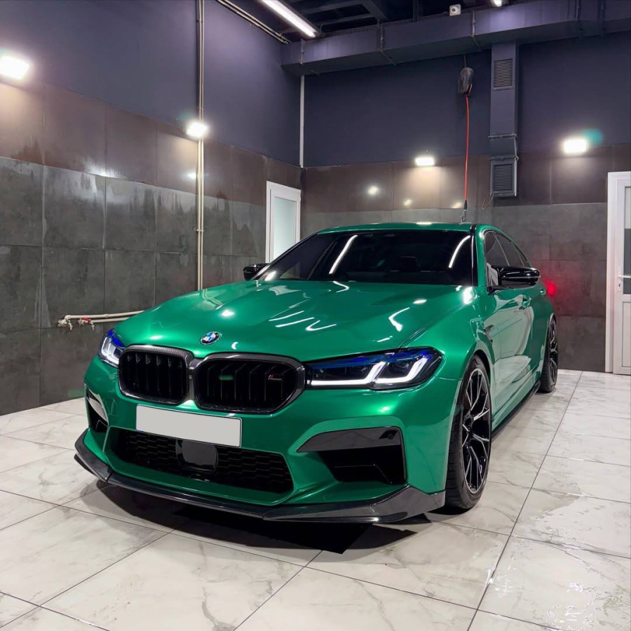 Антигравійна плівка для авто: BRAWIX Color PPF (Manx Green: Number 089) - 1.52 x 16 м/п