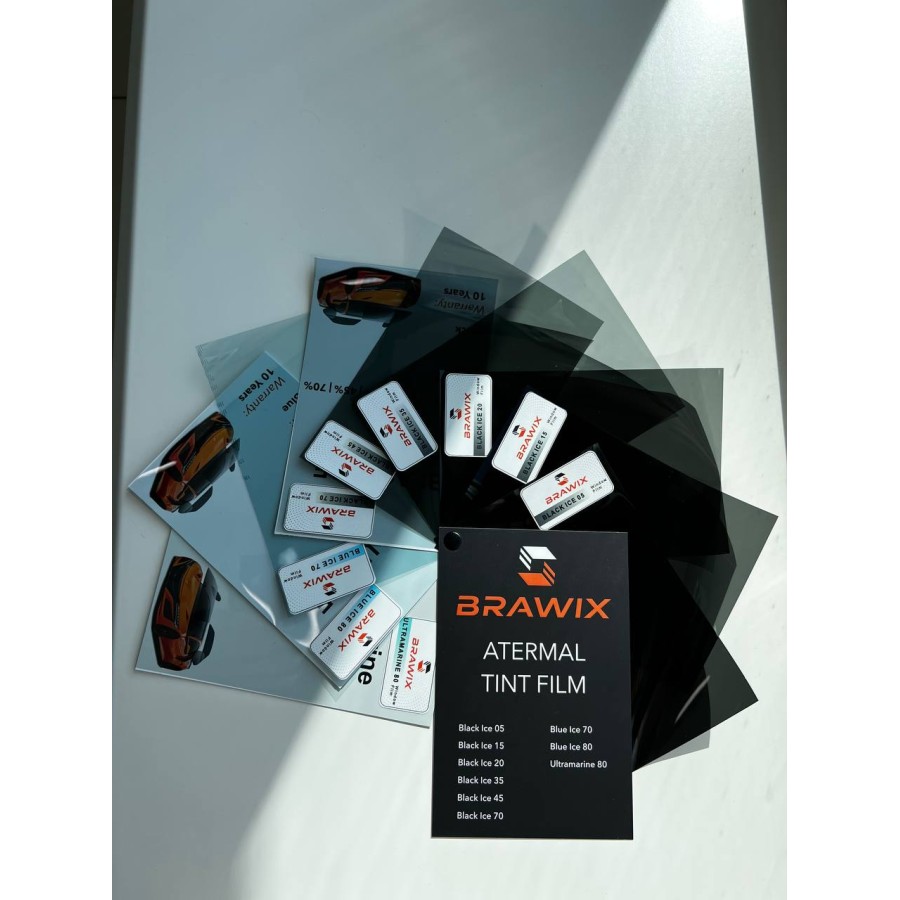 Комплект зразків атермальних плівок BRAWIX