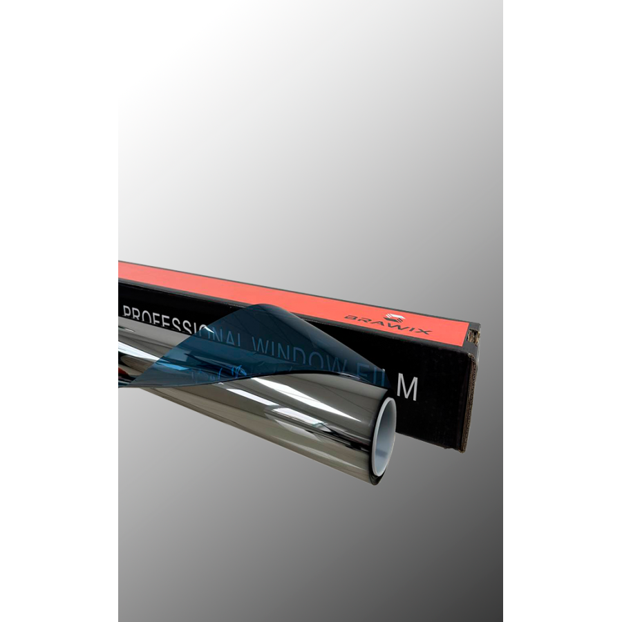 Архітектурна дзеркальна плівка BRAWIX HP Silver - Blue 20% - 1.52 х 30 m