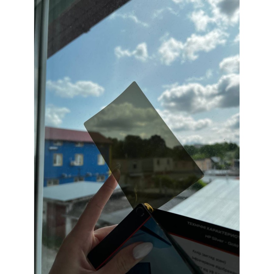 Архітектурна дзеркальна плівка BRAWIX HP Silver - Gold 20% - 1.52 х 30 m