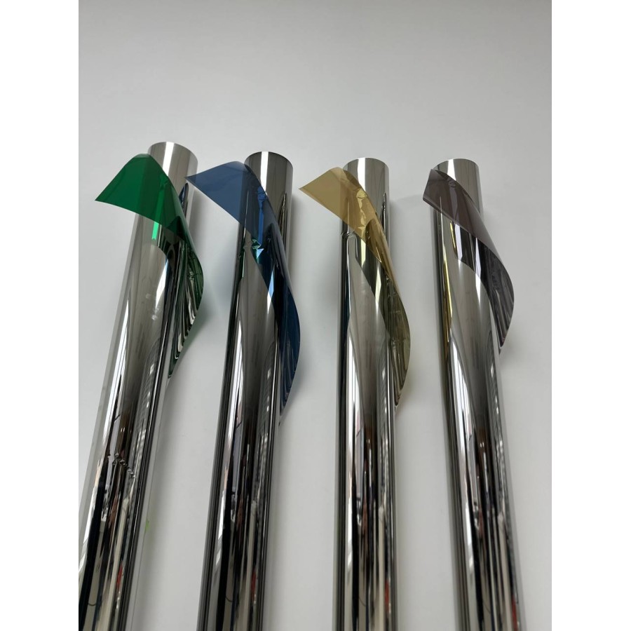 Архітектурна дзеркальна плівка BRAWIX HP Silver - Green 15% - 1.52 х 30 m