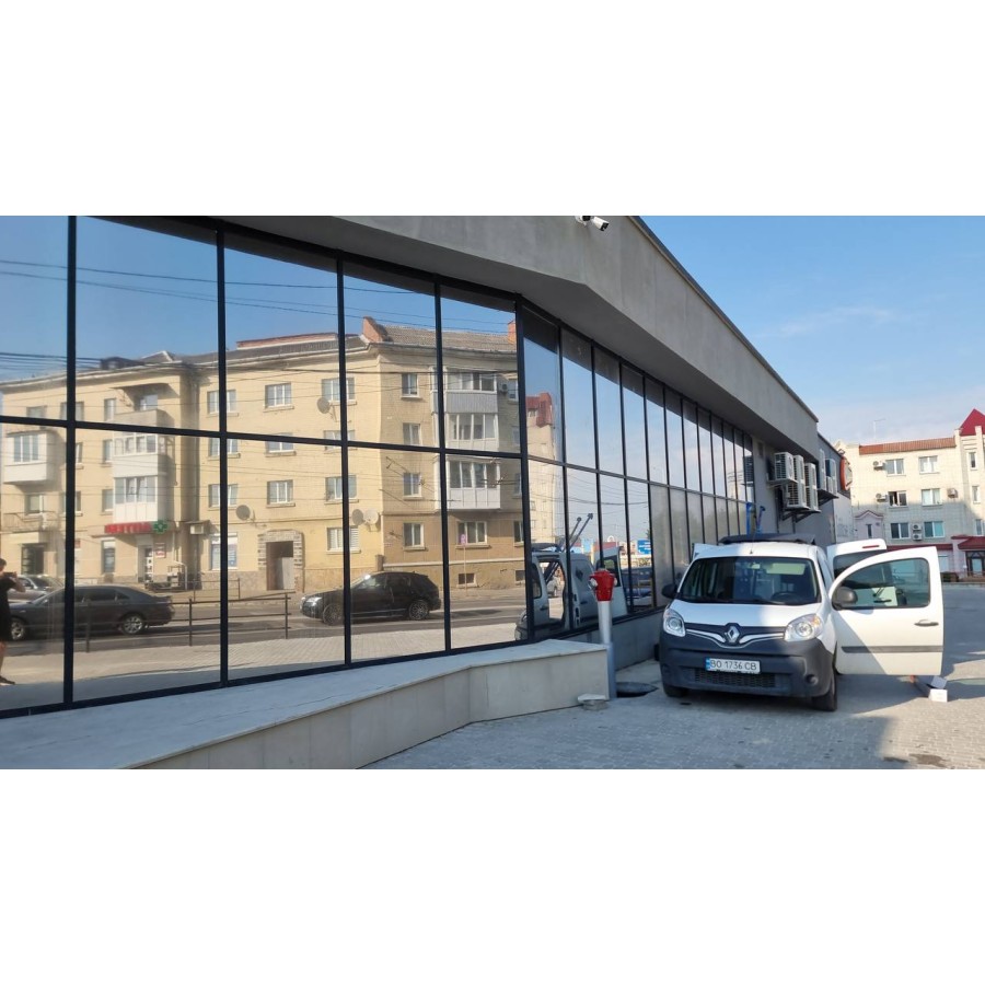 Архітектурна дзеркальна плівка BRAWIX HP Silver 20% Exterior- 1.52 х 30 m