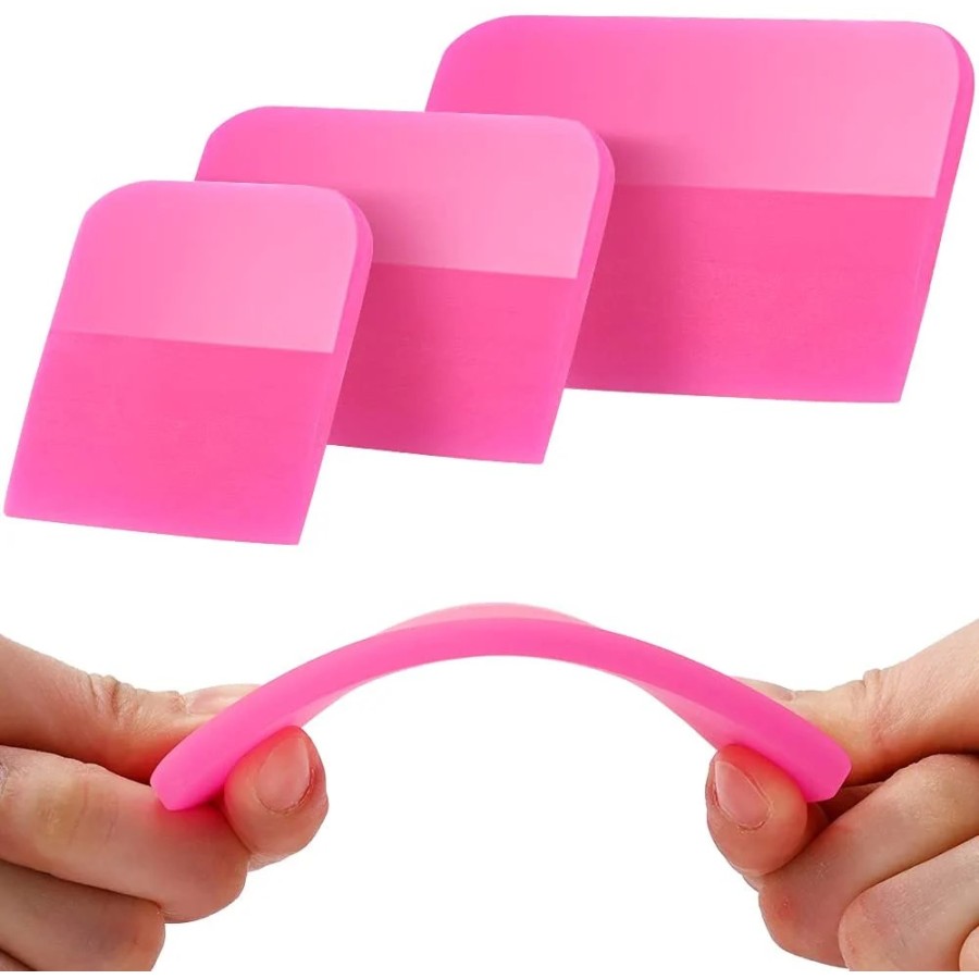 Tool 208 - Вигонка BRAWIX Pink Squeegee PPF - 10х7,5 см