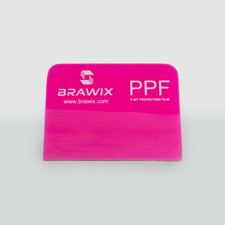 Tool 208 - Вигонка BRAWIX Pink Squeegee PPF - 10х7,5 см
