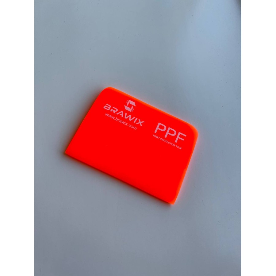 Tool 222 - Вигонка BRAWIX Orange Squeegee PPF - 10х7,5 см