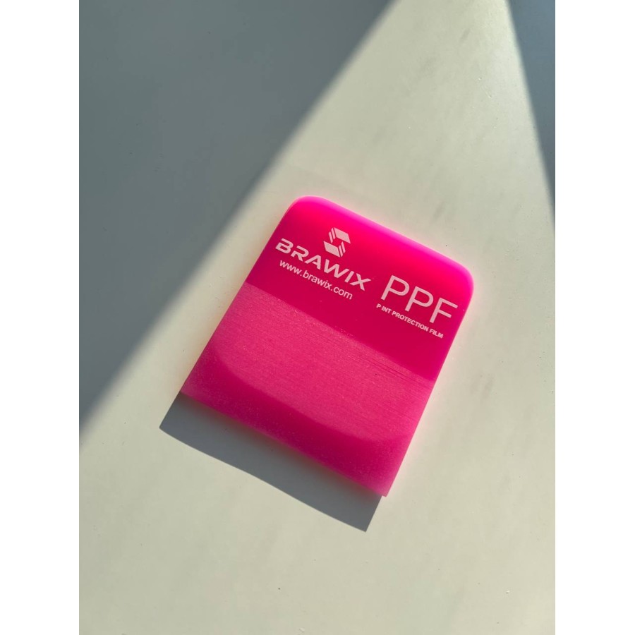 Tool 209 - Вигонка BRAWIX Pink Squeegee PPF - 6,5х7,5 см