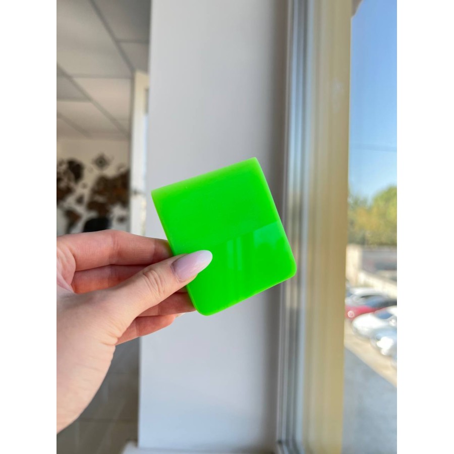 Tool 212 - Вигонка BRAWIX Green Squeegee PPF - 6,5х7,5 см