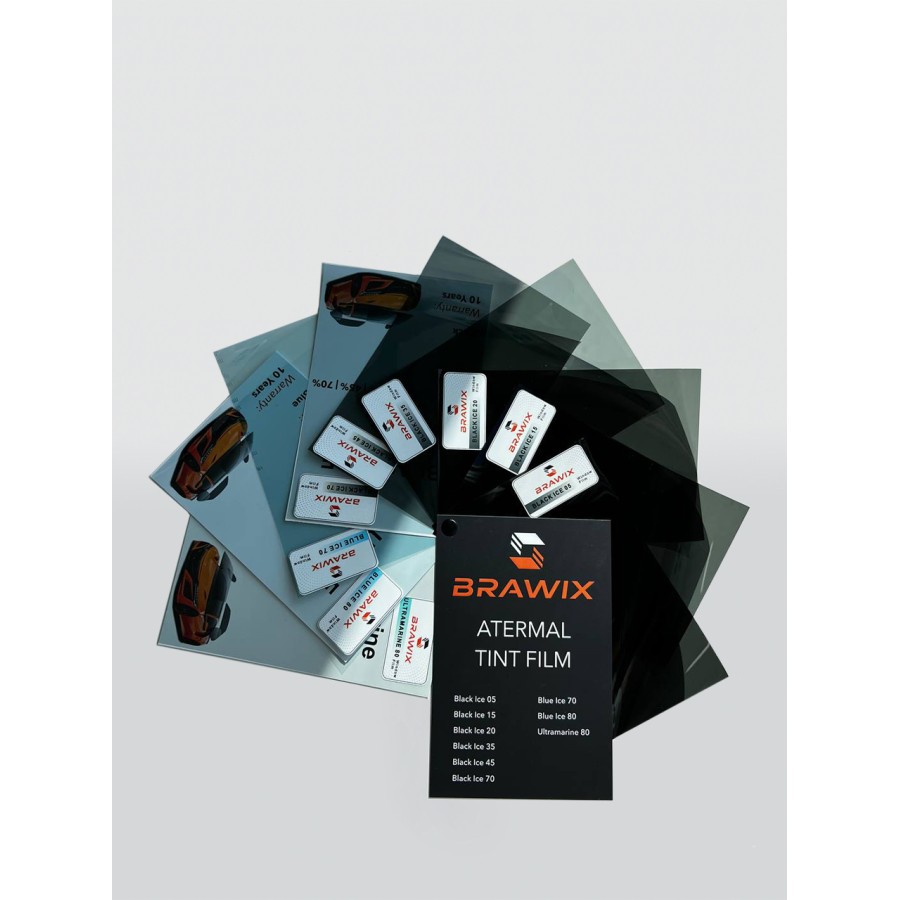 Комплект зразків антигравійних плівок BRAWIX